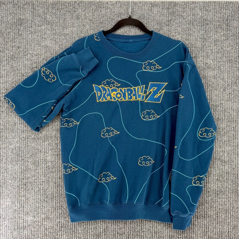 BoxLunch Exclusive Dragon Ball Z AOP crewneck sweatshirt unisex medium anime - Picture 1 of 7